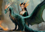 draw custom character and creature for fantasy character art